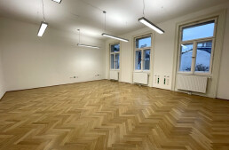 Modernisiertes Altbaubüro bei Naschmarkt