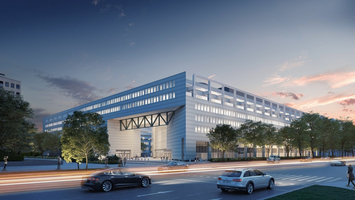 Moderne Büros im Quartier Lassalle