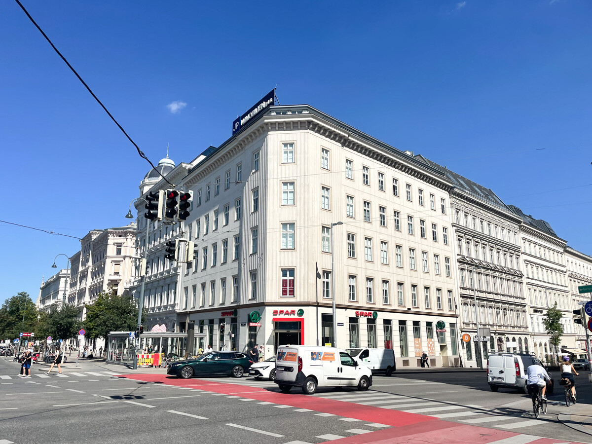 helles Stilaltbaubüro beim Museumsquartier